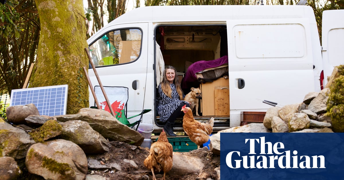 ‘I was sleeping in laybys’: the people who have spent the pandemic living in vans