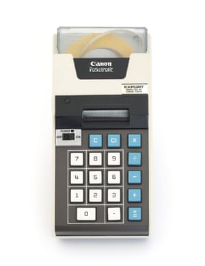 Portable calculator, 1970