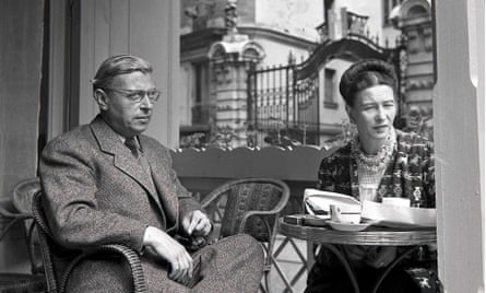 Simone de Beauvoir and French philosopher Jean-Paul Sartre, in Paris, 1940.