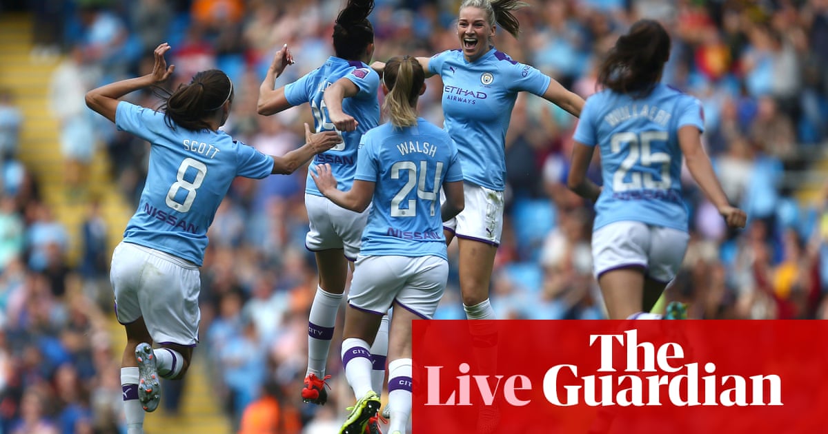 Manchester City 1 0 Manchester United Wsl Opener As It Happened Football The Guardian