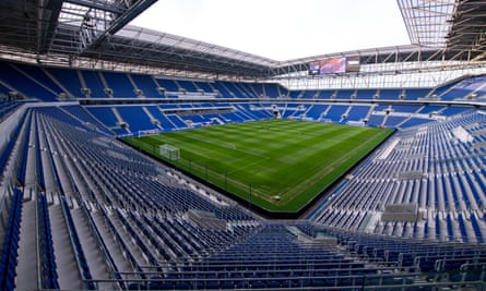 A general view of the interior before the test match.