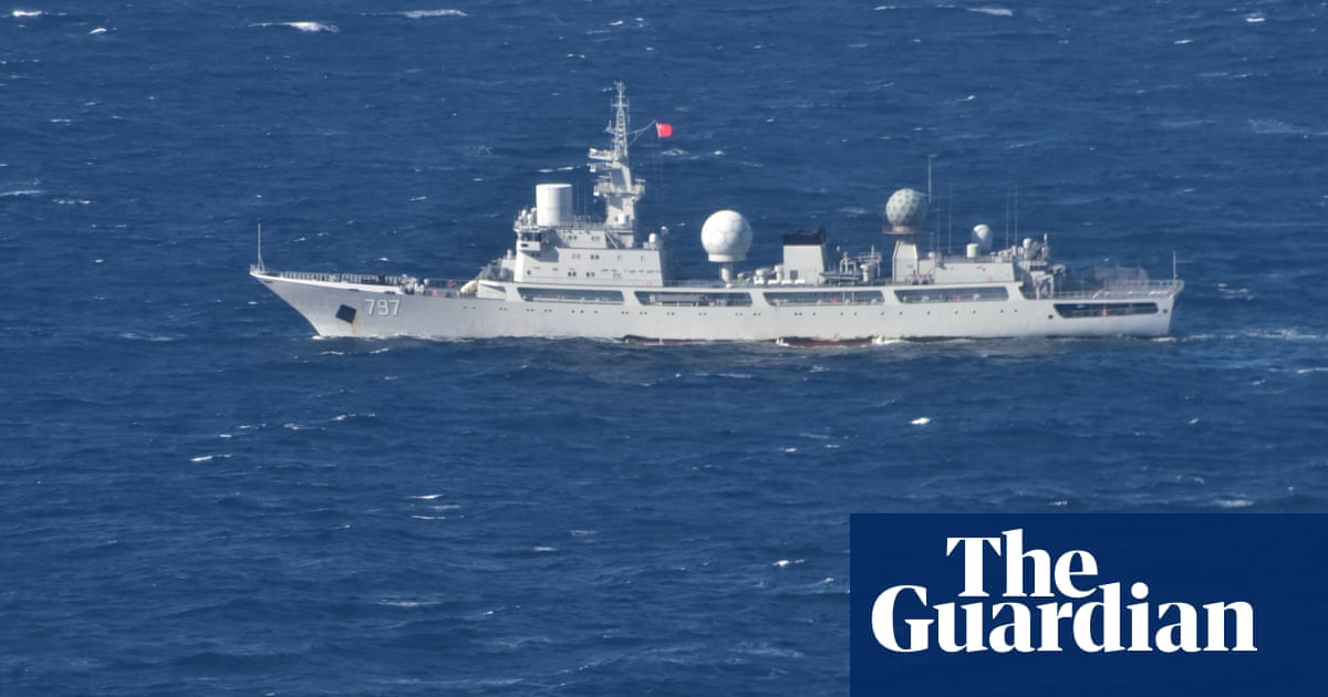 ‘They’re watching us’: Australia tracking Chinese surveillance ship heading towards Queensland