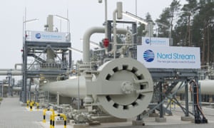 The landing station of the Baltic Sea pipeline Nord Stream in Lubmin near Greifswald, Germany