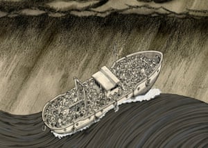 Image from A Perilous Journey by illustrator Benjamin Dix