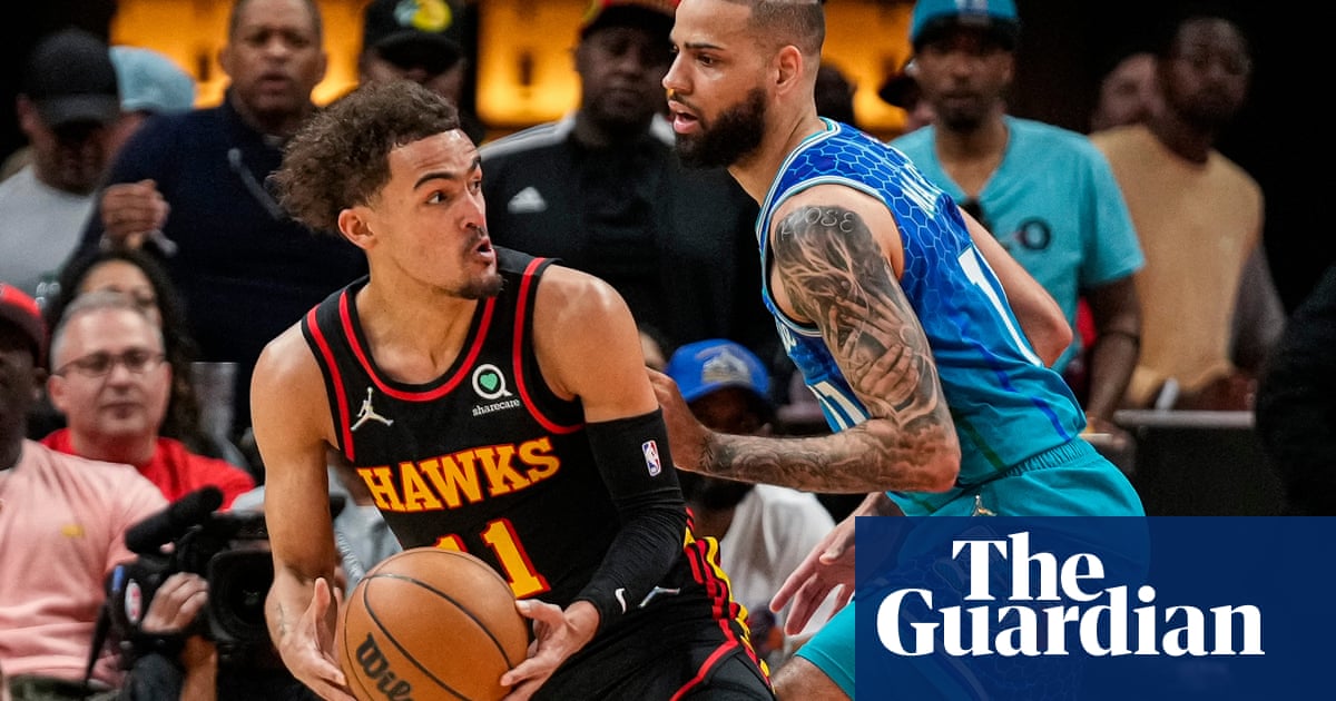 Trae Young spirits Hawks to NBA play-in tournament win over Hornets