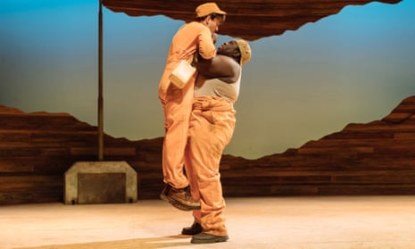 Chris Ashby and Henry Mettle in holes