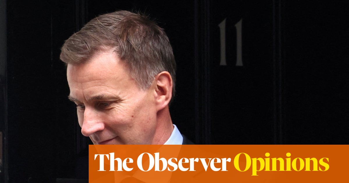 Jeremy Hunt knows Brexit Britain can’t afford to cut taxes
