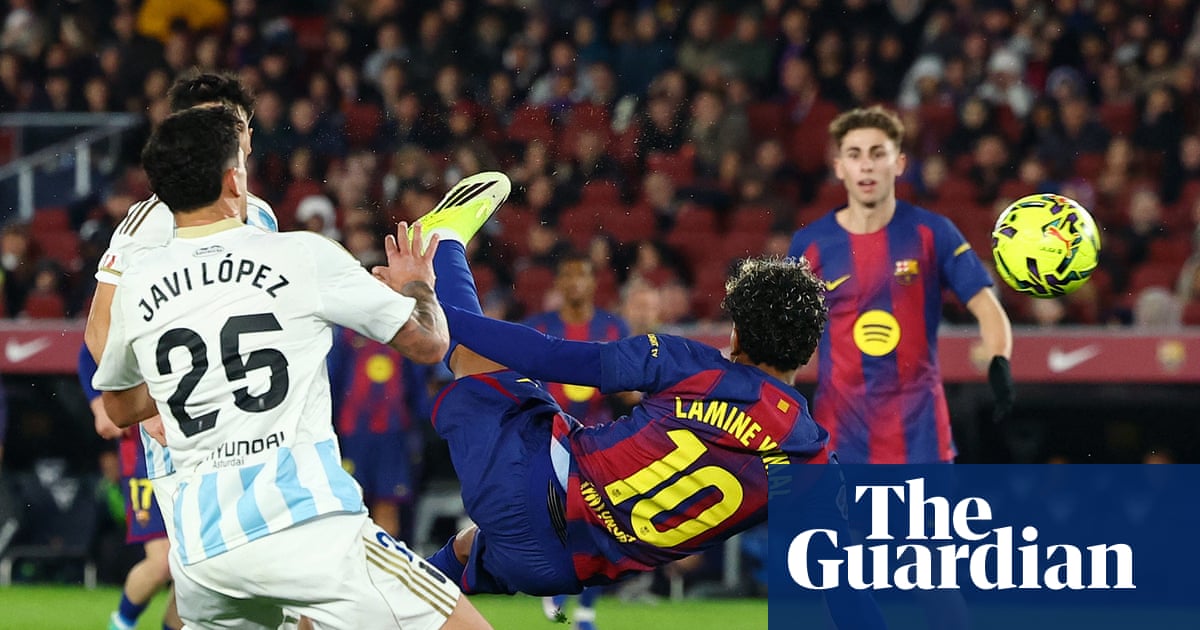 European football: Lamine Yamal's stunning strike caps Barcelona win over Real Oviedo