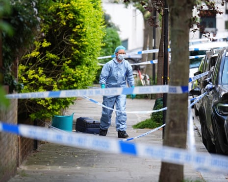 Police successful Kentish Town connected Monday aft 2 homes linked to Sir Keir Starmer were damaged.