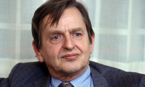 Olof Palme in 1986. He was gunned down in a Stockholm street later that year. 