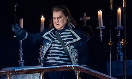 Bryn Terfel performing in Tosca at the Wales Millennium Centre