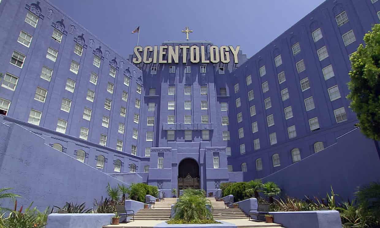 The Church of Scientology building in LA