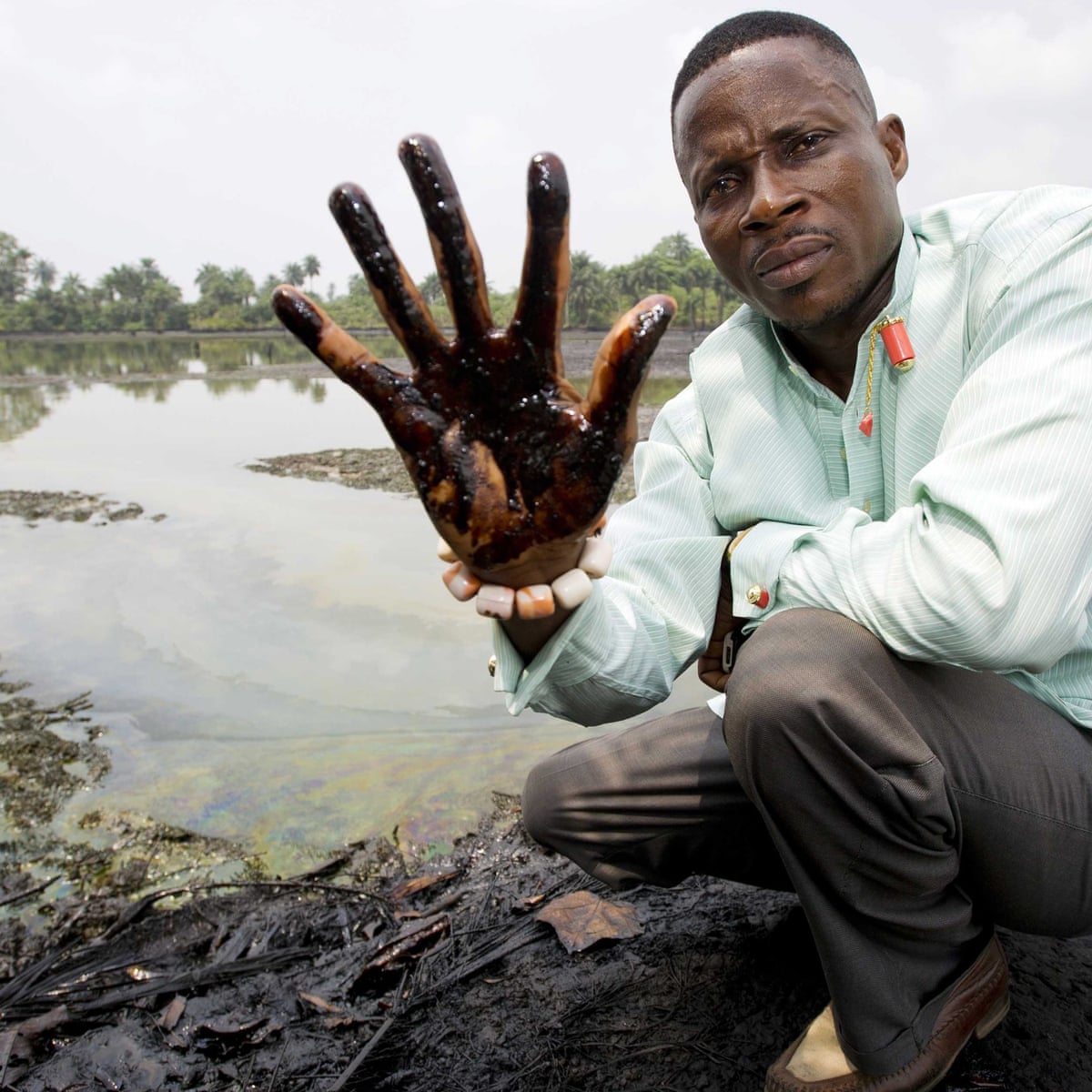 We were eating, drinking, breathing the oil': the villagers who stood up to big oil – and won | Nigeria | The Guardian