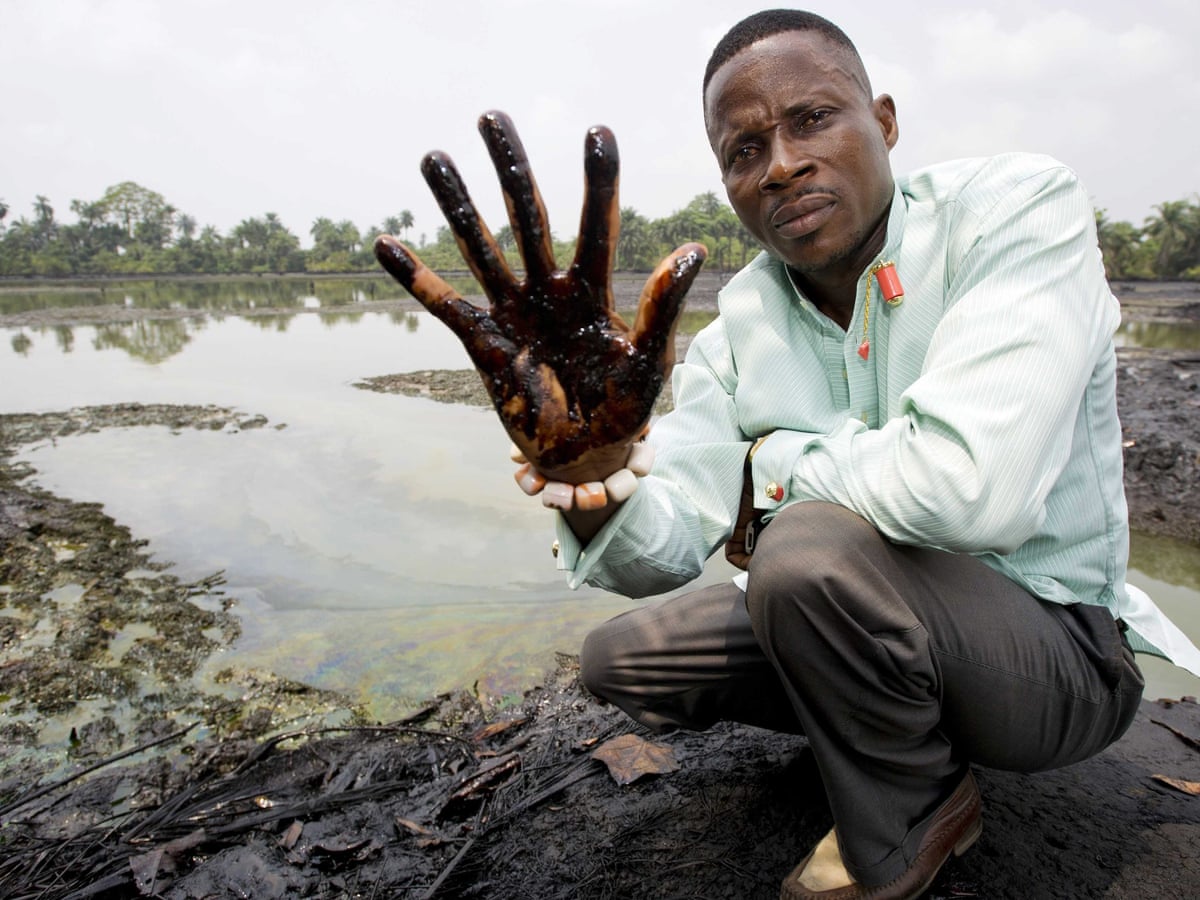 We were eating, drinking, breathing the oil': the villagers who stood up to big oil – and won | Nigeria | The Guardian