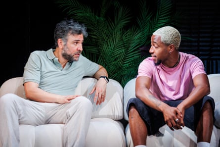 Radnor with Khalil Madovi as Defy the Leader.