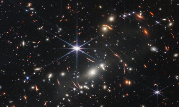 The first full-colour image from Nasa’s James Webb space telescope shows the galaxy cluster SMACS 0723.