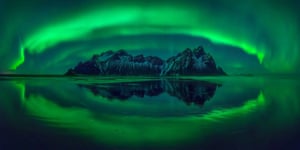 Eye of Stokksnes: a shot of Iceland took first place in in the Carolyn Mitchum Award