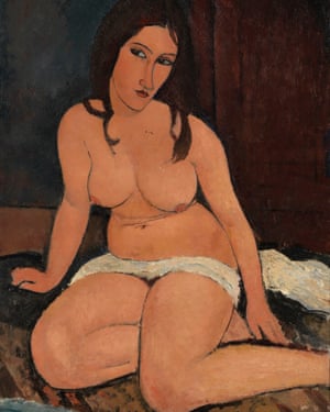 Radical? … Seated Nude (1917) by Amedeo Modigliani.