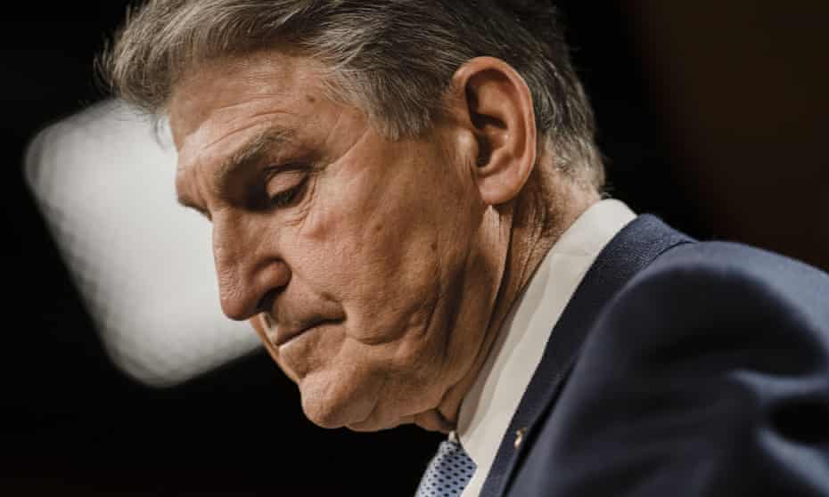Senator Joe Manchin, Democrat of West Virginia.