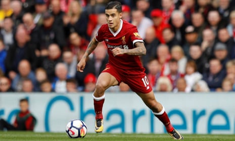 Philippe Coutinho made his first Premier League start for Liverpool in the 1-1 draw with Burnley on Saturday.