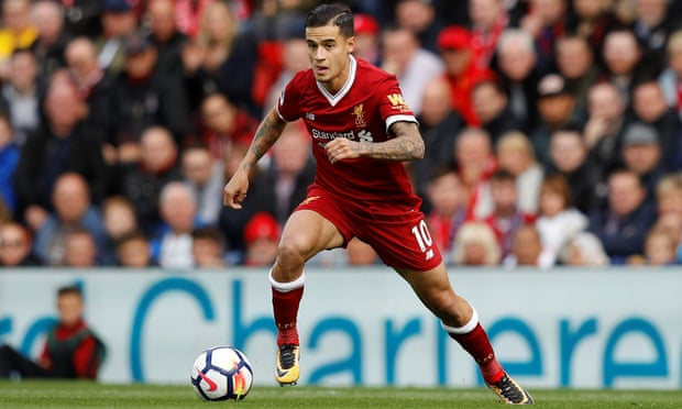 Philippe Coutinho made his first Premier League start for Liverpool in the 1-1 draw with Burnley on Saturday.
