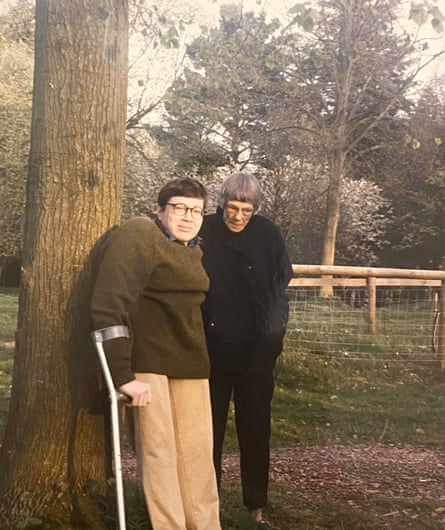 John Knight and his friend Judith Hocking