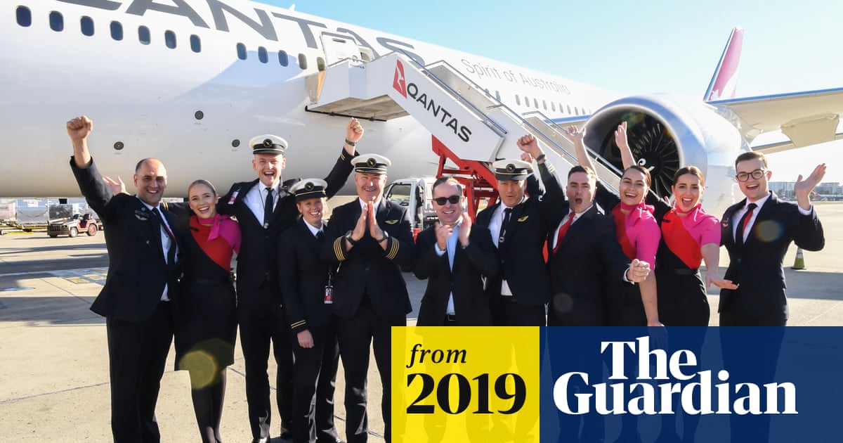 Qantas Dreamliner completes longest ever commercial flight
