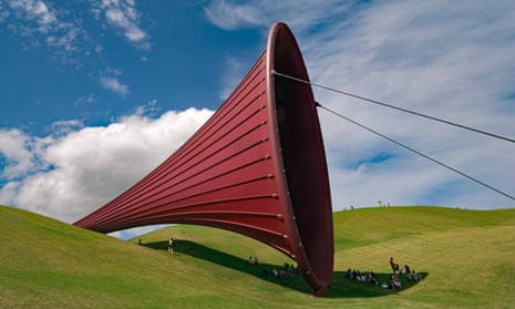 giant sculpture at Gibbs Farm, Kaipara Harbour, New Zealand