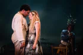 From left: Ash Hunter, Lucy McCormick and Nandi Bhebhe in Wuthering Heights.