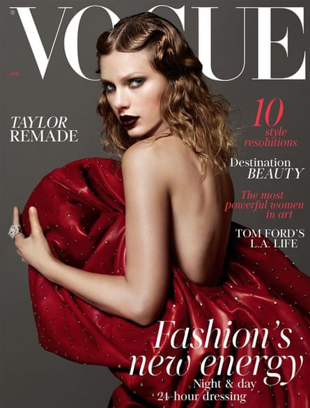 Taylor Swift on the cover of British Vogue, January 2018