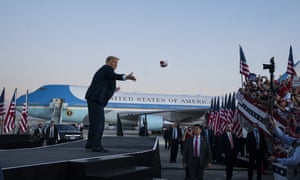 Trump Trails Biden With Two Weeks To Go But There Could Yet Be Surprises Us News The Guardian