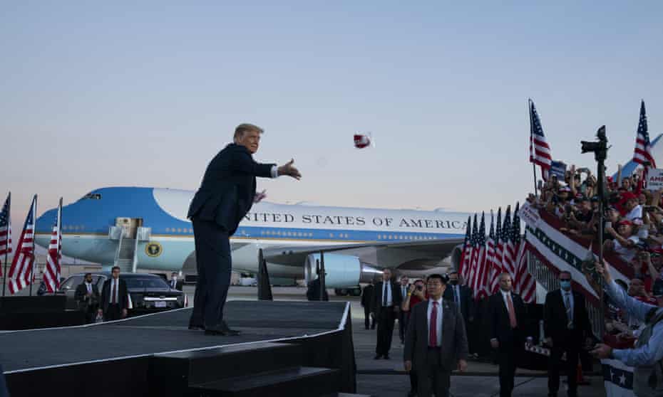 Trump Trails Biden With Two Weeks To Go But There Could Yet Be Surprises Us Elections The Guardian