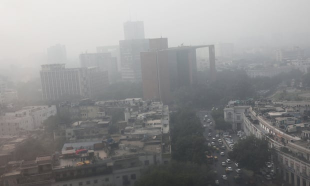 The Indian capital has been engulfed in smog this week.