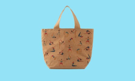 Insulated cork lunch bag