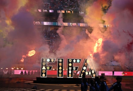 The fiery opening ceremony of the Club World Cup at Hard Rock Stadium