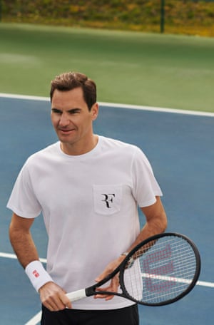 xxxxxTennis fans get Wimbledon ready with Uniqlo’s second instalment in collaboration with tennis legend Roger Federer. New to the collection is a graphic RF logo tee in both white and black. Available at selected Uniqlo stores. £19.90 uniqlo.com