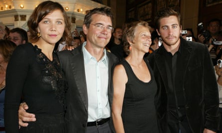 Family business” Jake with his sister the actor Maggie Gyllenhall and his parents.