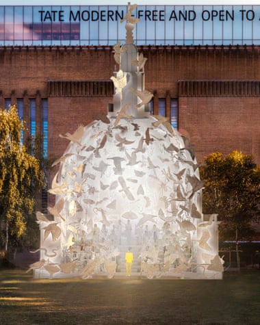 Es Devlin: ‘Has every thing I’ve made been definitely worth the sources? In all probability not’ | Artwork and design 1 Immersive … Devlin’s installation outside Tate Modern