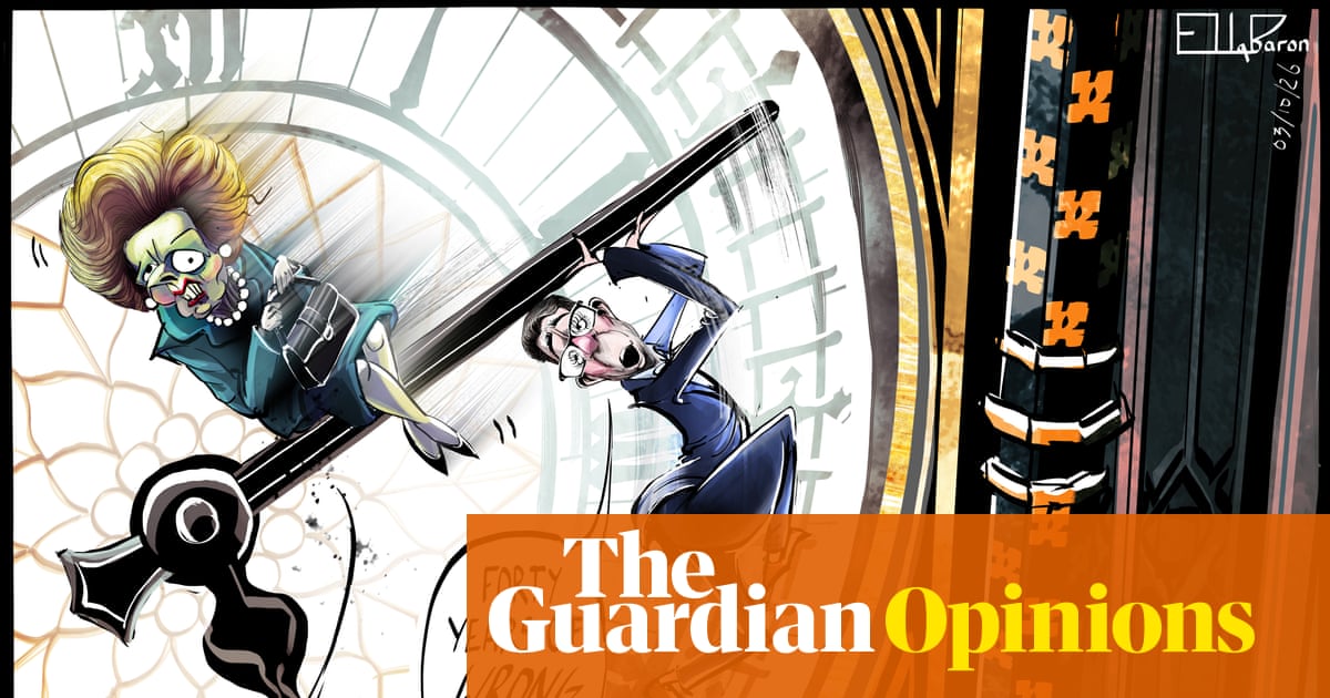 The Guardian publishes Ella Baron cartoon on Burnham and neoliberalism