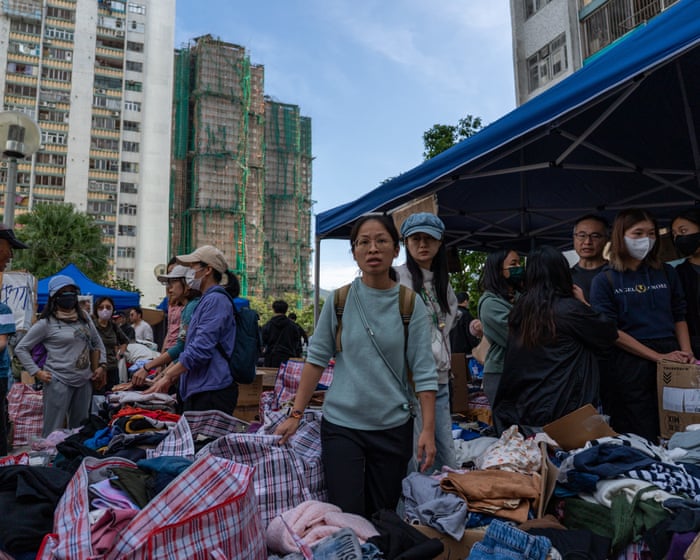Hong Kong community groups deliver aid to survivors of Wang Fuk Court fire
