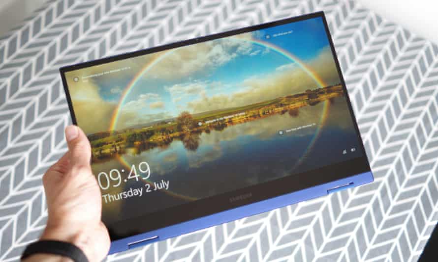 Samsung Galaxy Book Flex Review Long Battery Laptop With Fold Back Screen Samsung The Guardian