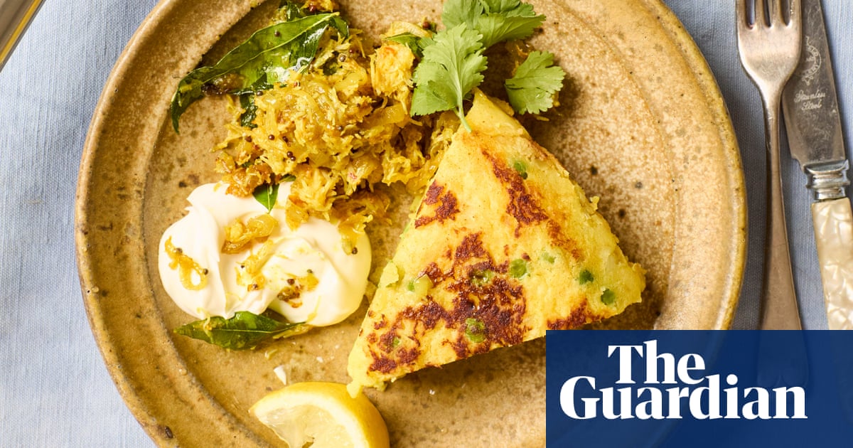 Crab with potato cake and mango salad: Thomasina Miers' recipes for a spring Sunday lunch