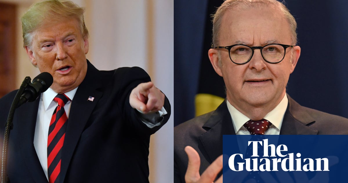 Albanese has very warm' call with Trump, who says he has no idea' who Dutton is