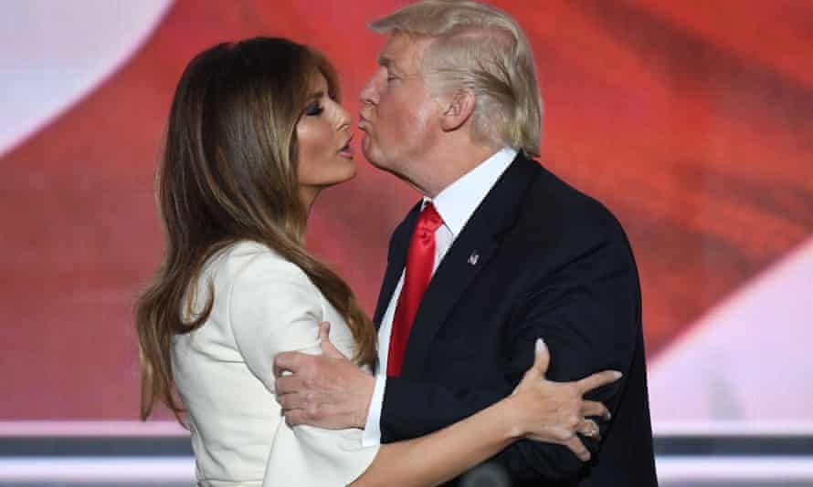 Donald Trump and third wife, Melania.