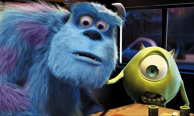 The Scare… Sully and Mike in Monsters Inc.