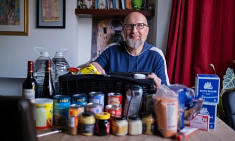 Philippe Marti, Brexit and pandemic prepper with his remaining stockpiles.