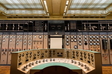 The 1930s control room at Battersea power station