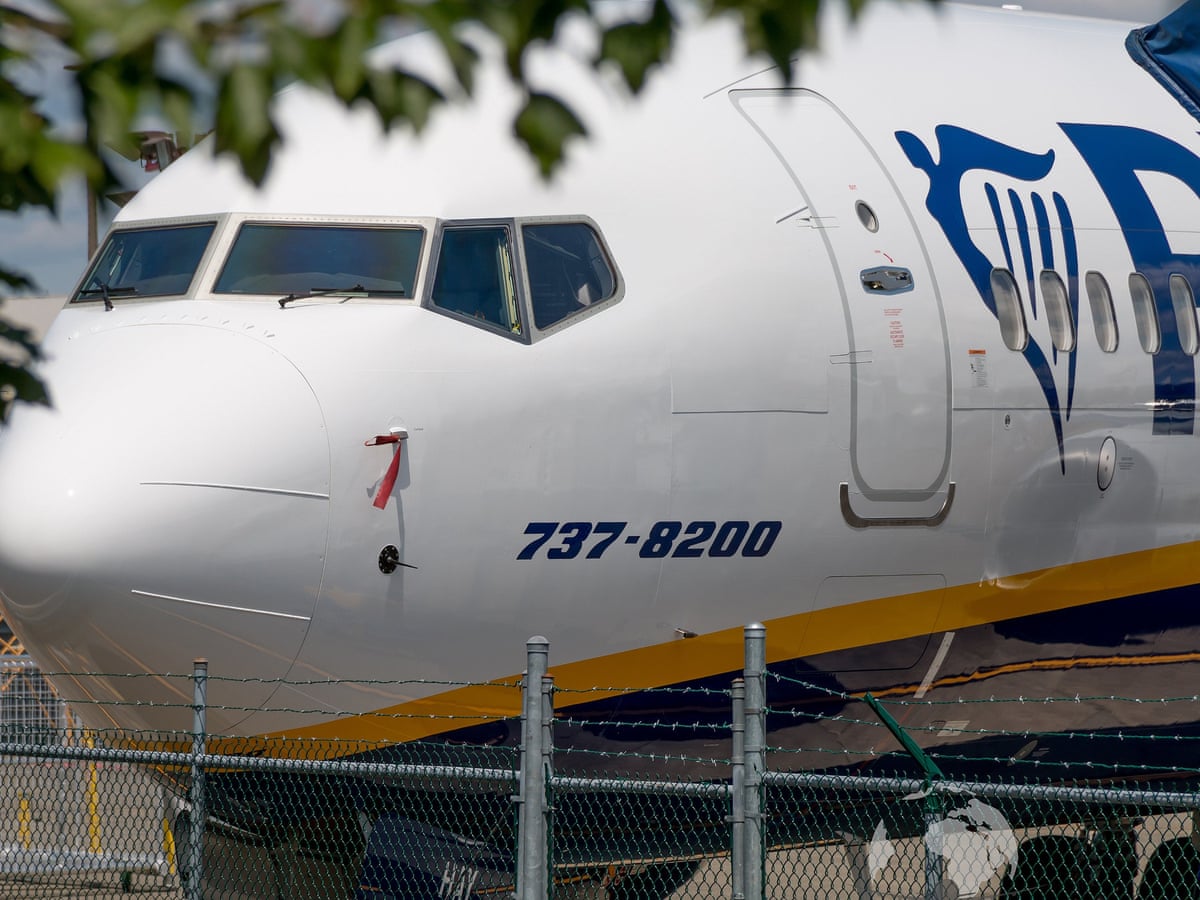 Boeing 737 Max Ordered By Ryanair Undergoes Name Change Boeing The Guardian