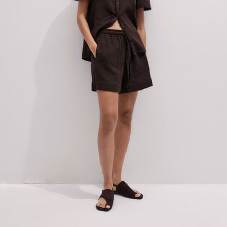 Me+Em summer short cotton cheesecloth