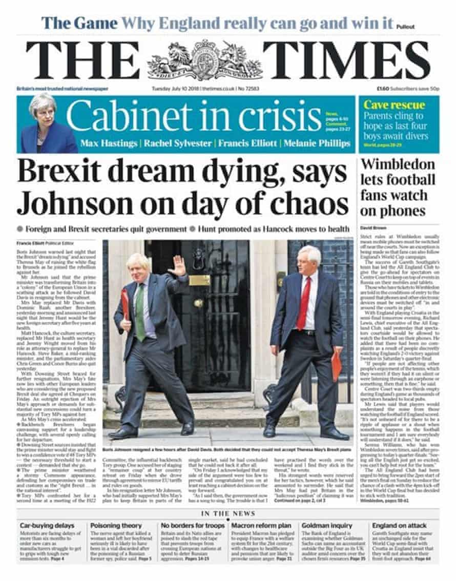 The Times, 10 July 2018